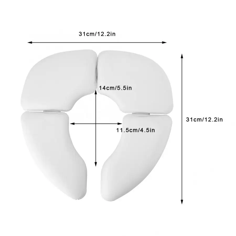 Детские складывающийся горшок тренинг сиденья для унитаза Чехлы мягкая губка