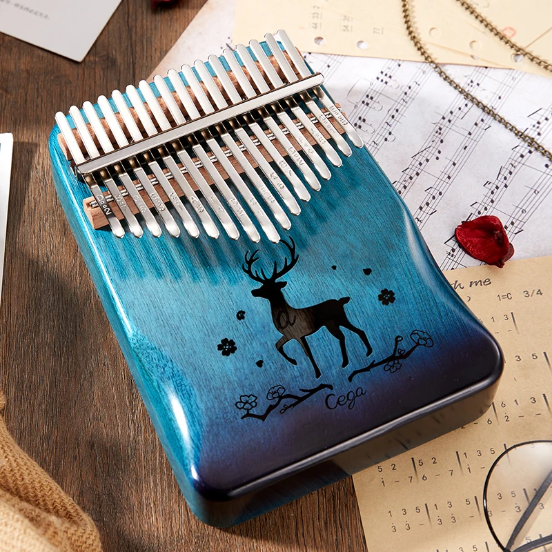 

kalimba 17 key high quality wood acacia music instrument 21 keys thumb piano upgrade handguard musical 30 key machine