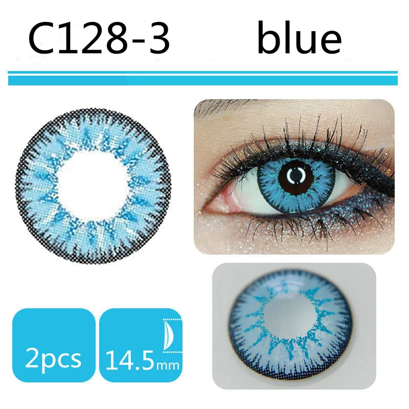 

A pair (2 pieces) of color contact lenses Cosplay Colored lenses Anime cosplay Anime accessories red lenses