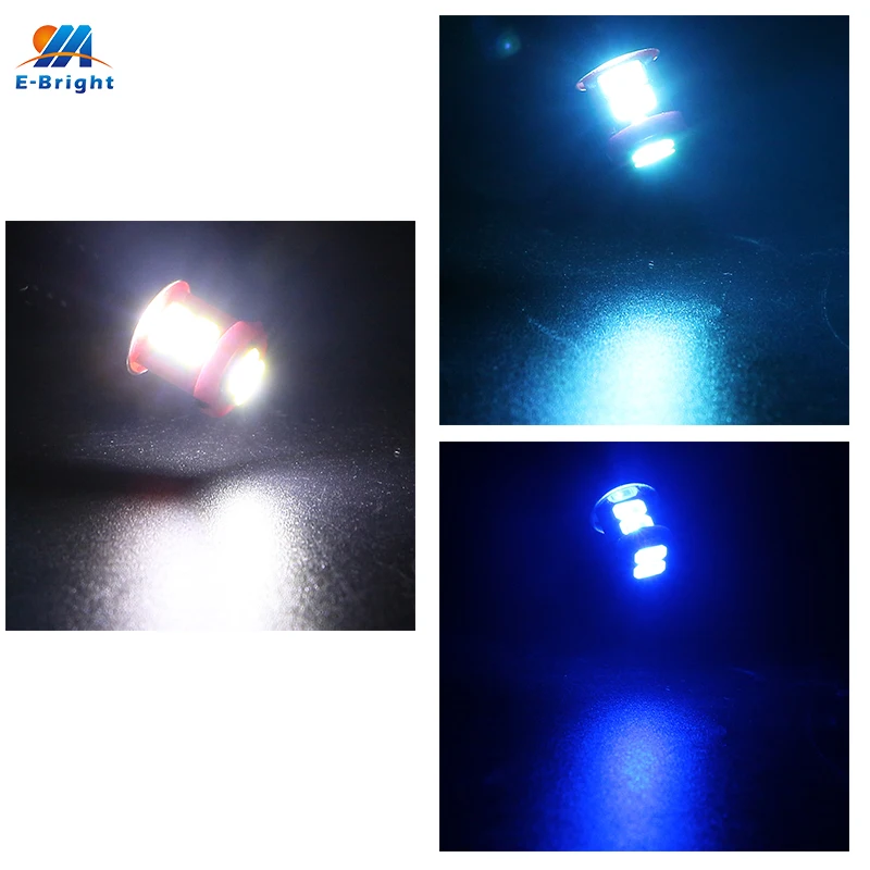 2 шт. T10 W5W 195 168 Canbus 5630 6 SMD Светодиодные Автомобильные лампы без ошибок Can-bus 12VDC