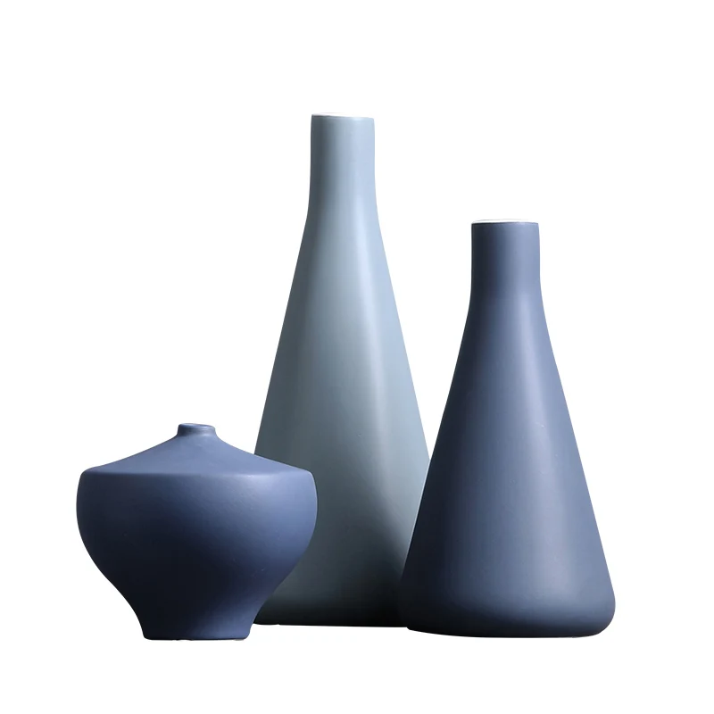 

Ceramic Flower Vase Nordic Home Decoration Ornaments For Living Room Flower Arrangement TV Cabinet Desktop Home Decor Accessorie