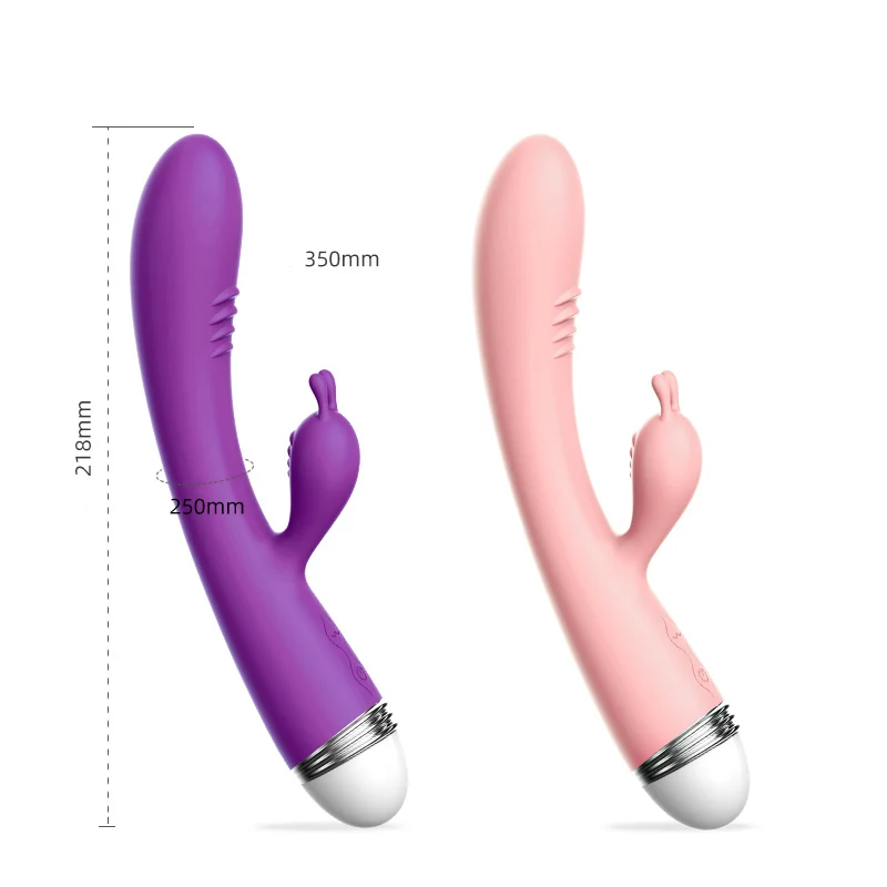 Вибрирующий фаллоимитатор для точки G USB вибратор женщин Av Стик лижущий