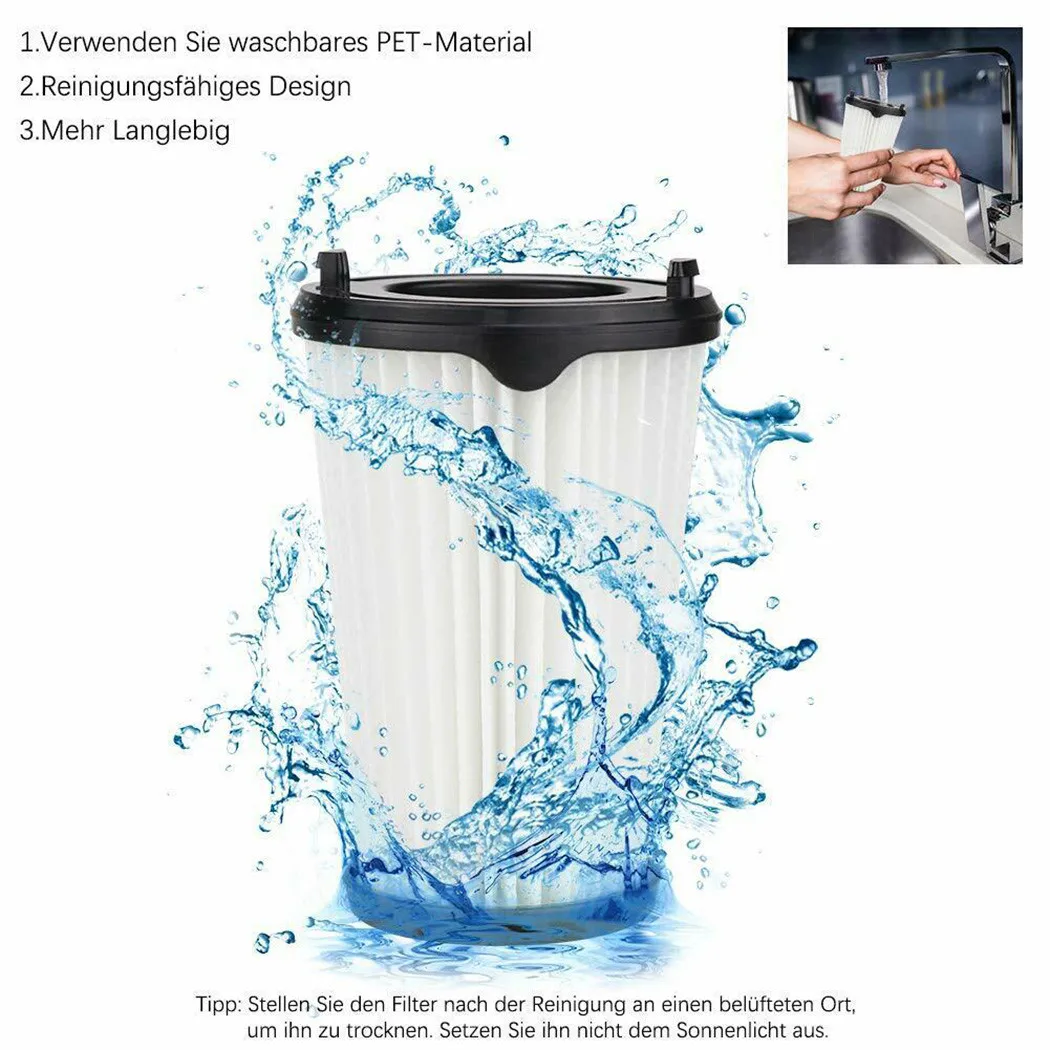 

8X Replacement Filters For AEG CX7 CX7-2 Vacuum Cleaner Item Number AEF150 8 Pack Of Filters Change The Filter When The Vacuum