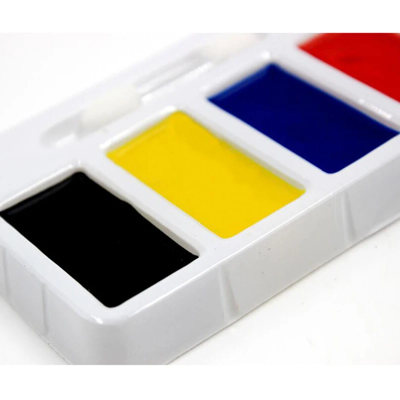 Мини краска для тела мелки праздника вечерние краски макияжа пигменты лица УФ