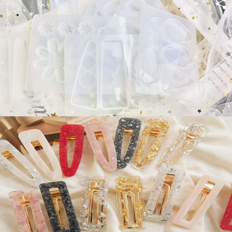 Girl Hair Clip UV Resin Mold for DIY Handmade Pin Jewelry Accessories Tools Molds | Украшения и аксессуары