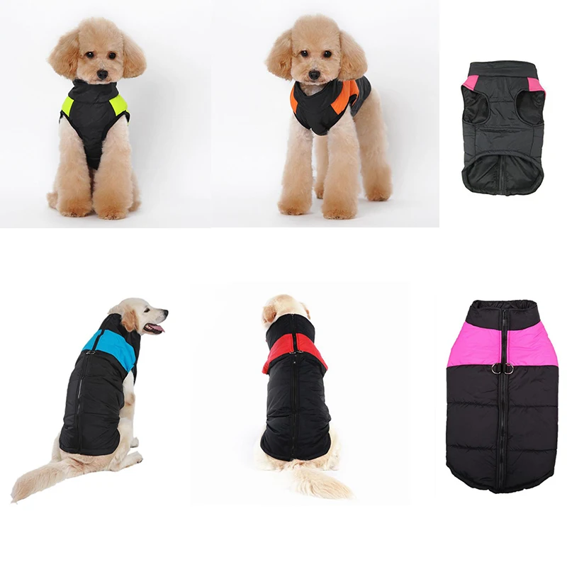 Зимняя куртка теплая одежда для домашних животных маленьких пальто щенков