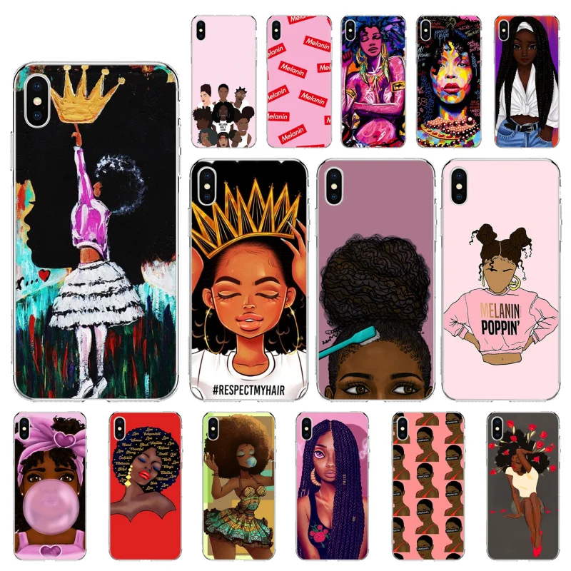 2 бунц меланина попсовое Aba черного цвета для девочек Чехол мобильного телефона