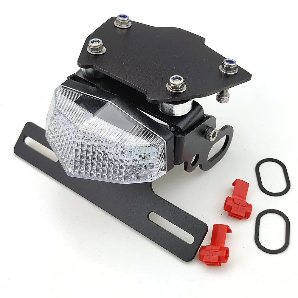 

For HONDA NC 700S/X 2012-2013 NC 750S/X 2014-2015 Motorcycle License Plate Holder LED Tail Light CNC Tail Tidy Fender Eliminator