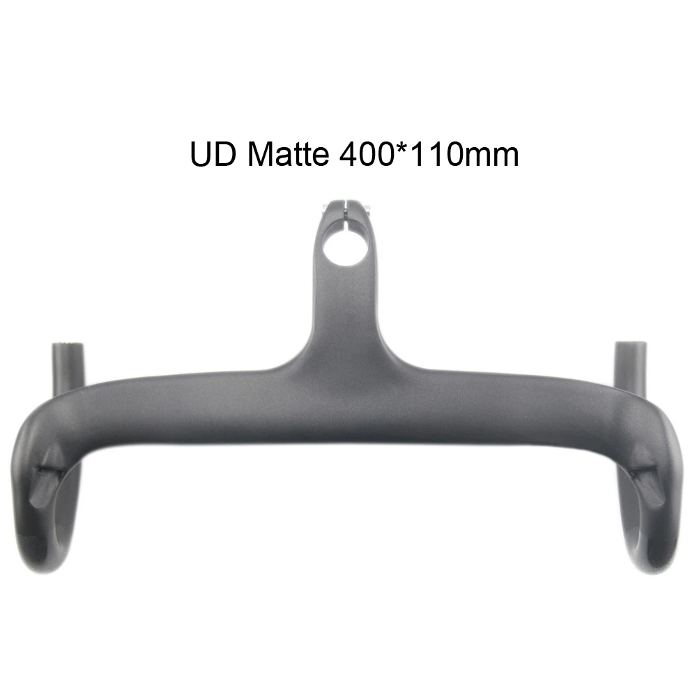 Дешево Черный матовый руль UD для дорожного велосипеда, 400/420/440 мм