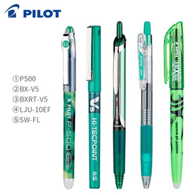 

PILOT Color Gel Pen Set P500/G1/V5 Juice Pen 5/6pcs Student Writing Painting Gift Creative Stationery 0.5mm