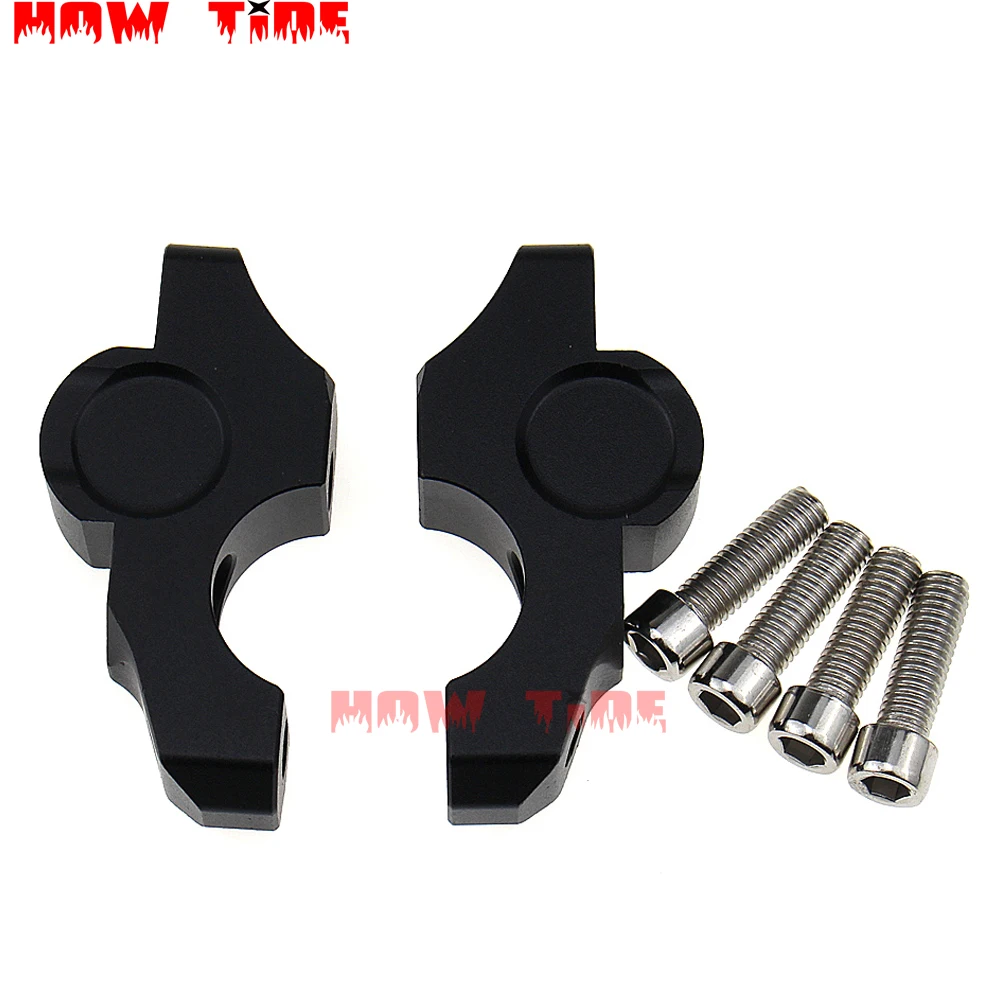 Moto Manubrio Riser Per 1 1/8 дюйма 28 мм Grasso Morsetto для BMW DUcati Aprilia Victory Triumph Daytona 675 Cafe Racer |