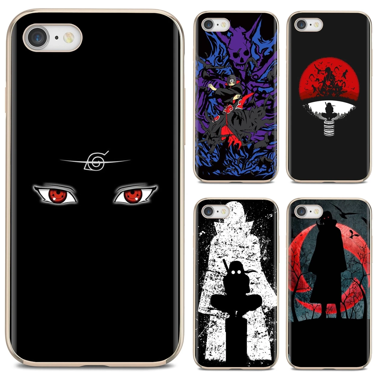 Силиконовый чехол для Samsung Galaxy S7 S8 S9 S10E S20 FE Note 10 20 Edge Lite Plus Ultra anime-F-Naruto-S-Itachi Uchiha |