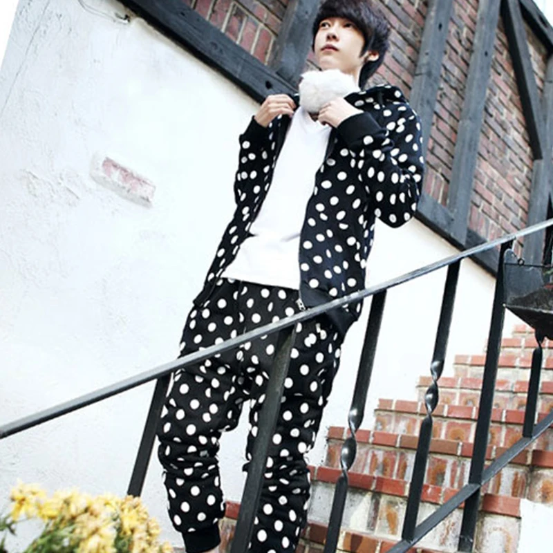 

S-4XL Spring New Tide Japanese and Korean Slim Hooded Cardigan Printed Sweatshirt Non-mainstream Sweatshirt Men's Jacket Hoodie