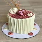 Новый 3D дизайн оригами кружевная боковая рамка для торта Diy шоколадный мусс шаблон Пластиковая форма для торта инструмент для украшения тортов жаростойкая посуда