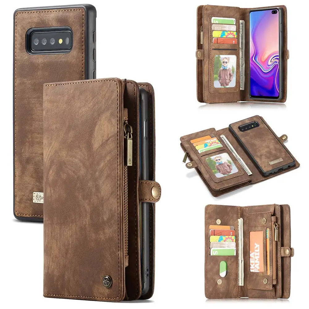 

FLOVEME Flip Leather Case for Samsung A50 Case Note 9 Note 10 Plus Wallet Cover For Samsung Galaxy S9 S10 S8 Plus S7 Edge Fundas