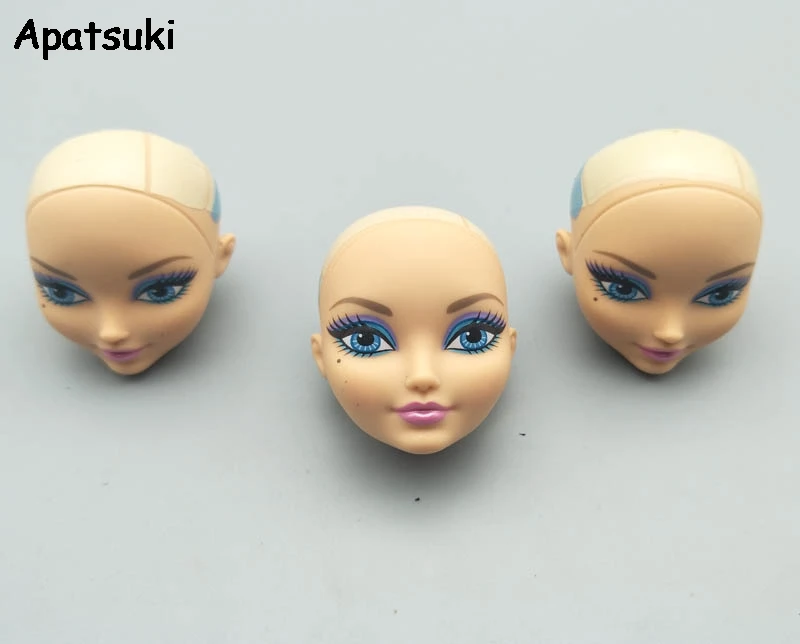 Мягкая голова для куклы сделай сам Monster High с макияжем кукла BJD отработки нанесения