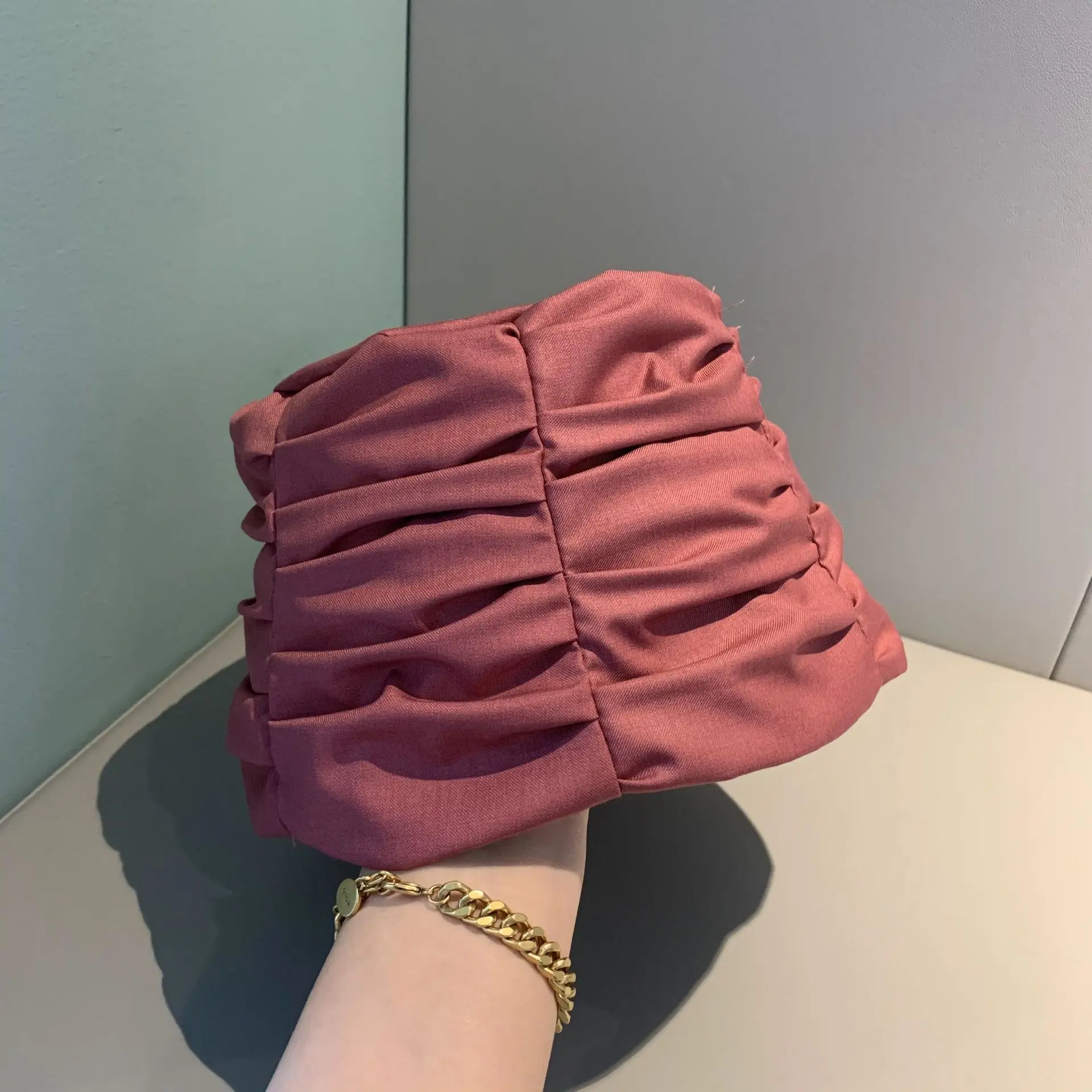 202103-XX new spring Korean style lady  grace  fold   leisure lady  bucket cap  women  fishermen hat