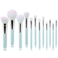 12pcs makeup brushes set cosmetic foundation powder blush eyeshadow lip blend wooden make up brush tool kit