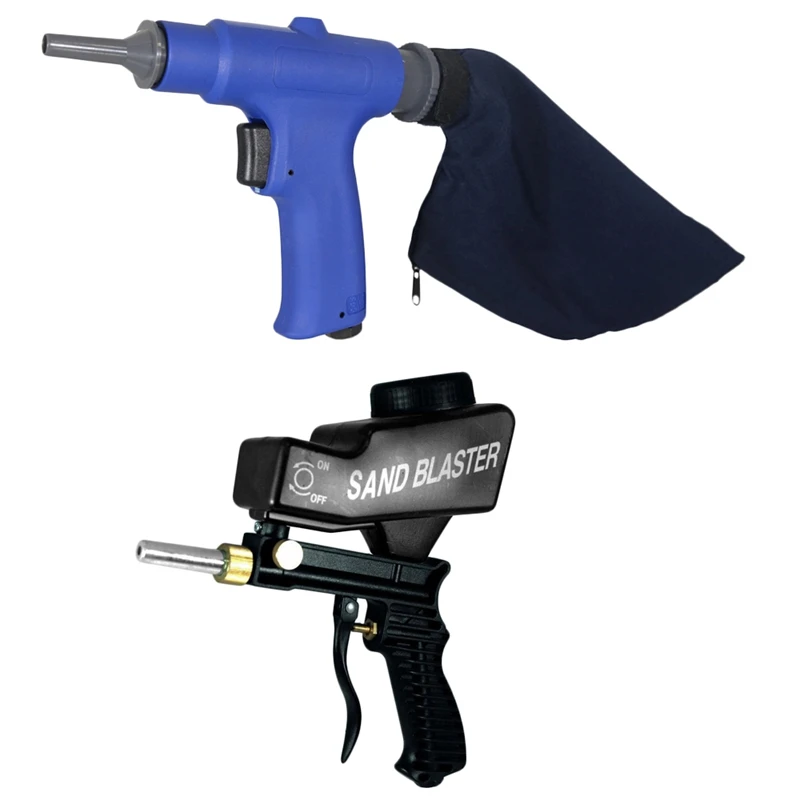 Сочетание ручного многоцелевого пневматического вакуумного выдувания и