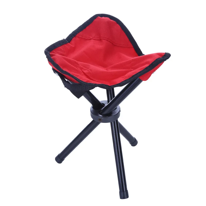

Small three-legged stool stool folding chair beach chair fishing stool outdoor park bench / stool train For Outdoor Camp
