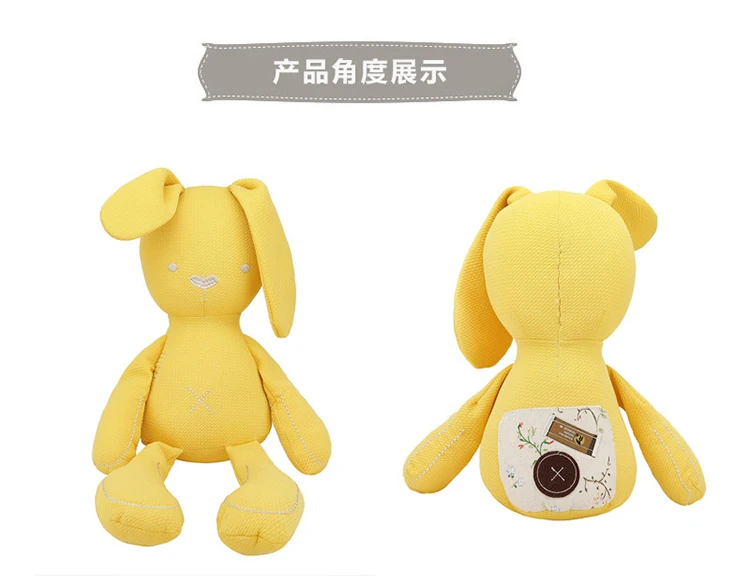 

(50-90CM) Rabbit plush doll baby sleep can bite pillow doll doll doll baby girl birthday present EGG