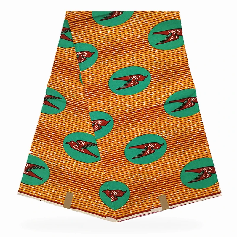 Miss L новейший стиль настоящая ткань Анкары африканская с принтом воска 6 ярдов/шт