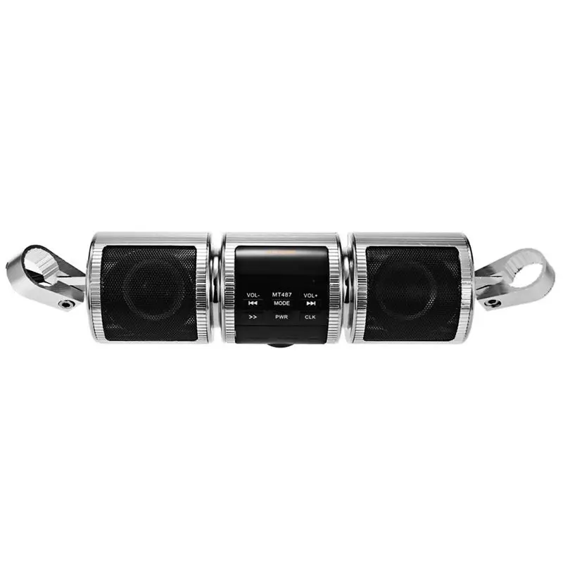 

Мотоциклетный Mp3 музыкальный плеер Bluetooth динамик s стерео динамик Fm-радио водонепроницаемый регулируемый кронштейн мотоциклетный o-плеер