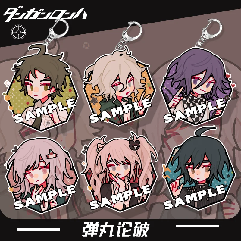 Аниме Danganronpa: Trigger Happy Havoc Nanami ChiaKi милая версия Q акриловая подвеска для брелока