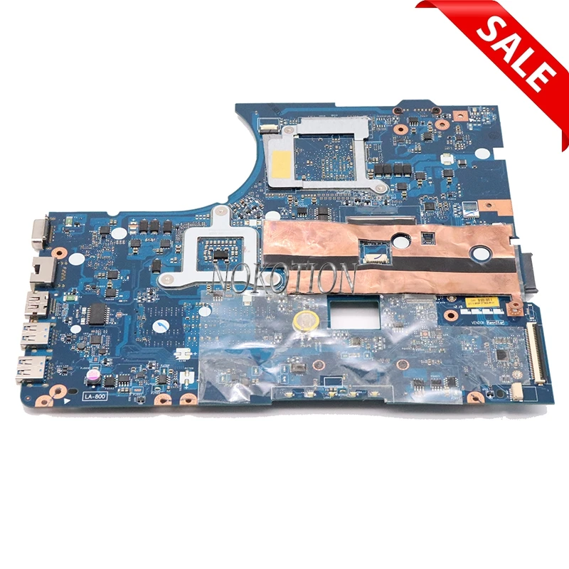 NOKOTION QIWY4 LA-8002P 0001314 Laptop Motherboard For Lenovo Y580 HM76 DDR3 GTX660M 2G Graphics | Компьютеры и офис