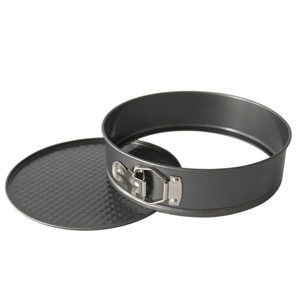 

Carbon Steel Baking Mould Removable Bottom Non-stick Metal Cake Mold Round Baking Tray Cake Tools Pans Bakeware Kitchen Tools