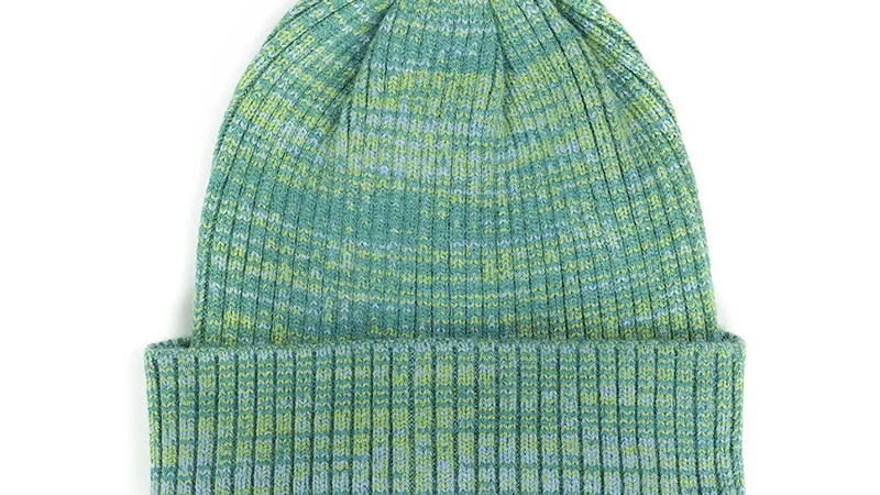Fashion woman variegated knit hat autumn and winter warm high quality cotton hat Innocent cap ladies casual ski mask peas