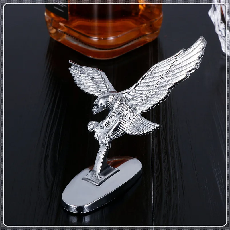 Car Front Hood Eagle Ornament Badge Auto 3D Emblem FOR Peugeot Jeep Harley-Davidson Buick Bentley Scania 6008 301 408 | Автомобили и