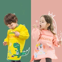 winter children waterproof long sleeve painting cooking apron school smock learning education aprons toys birthday gift