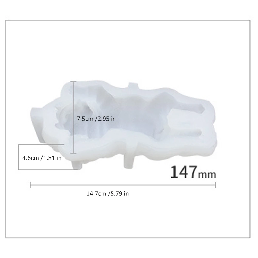 

3d6inch Shar Pei Dog Silicone Mold Cream Cake Mold Non-toxic And Durable Kitchen Tool For Kitchenware Bakingware Cake Tools
