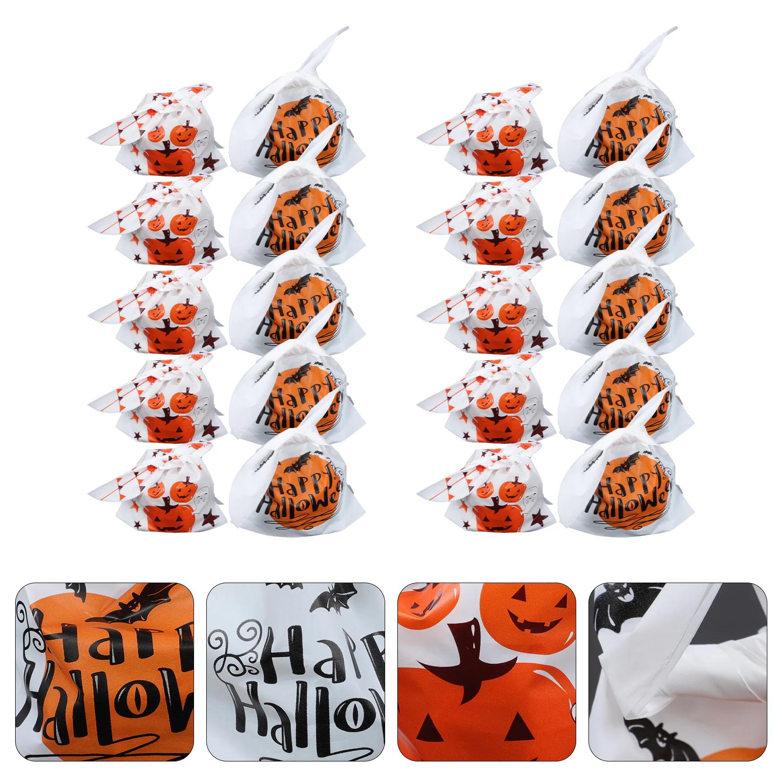 

100PCS Bunny Ear Gift Candy Bag Chic Wrapping Bag