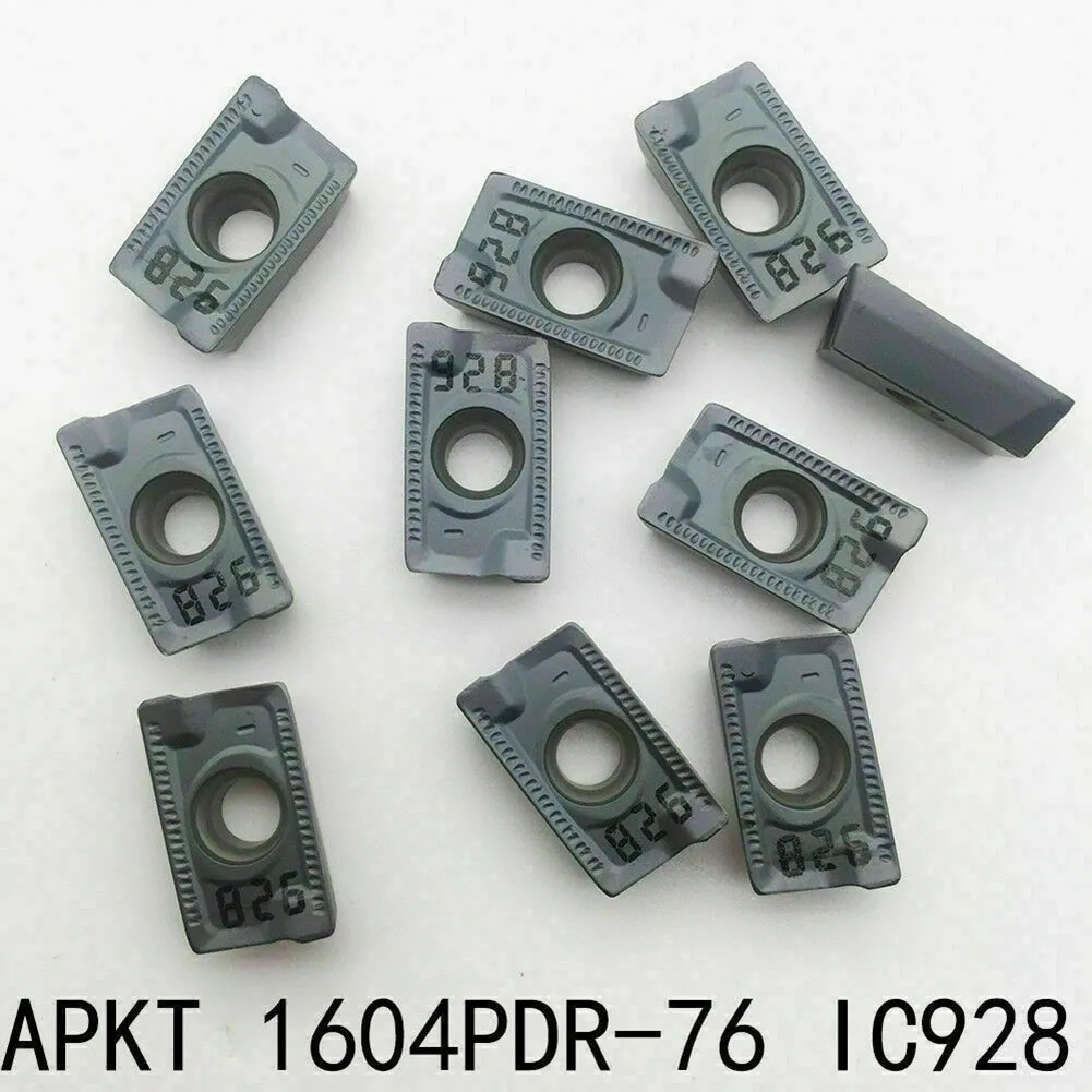 

10 шт./компл. APKT1604 PDER 76 IC928 APKT1003 IC908 высококачественные карбидные лезвия, внешние ножи APKT 1604, токарный инструмент с ЧПУ