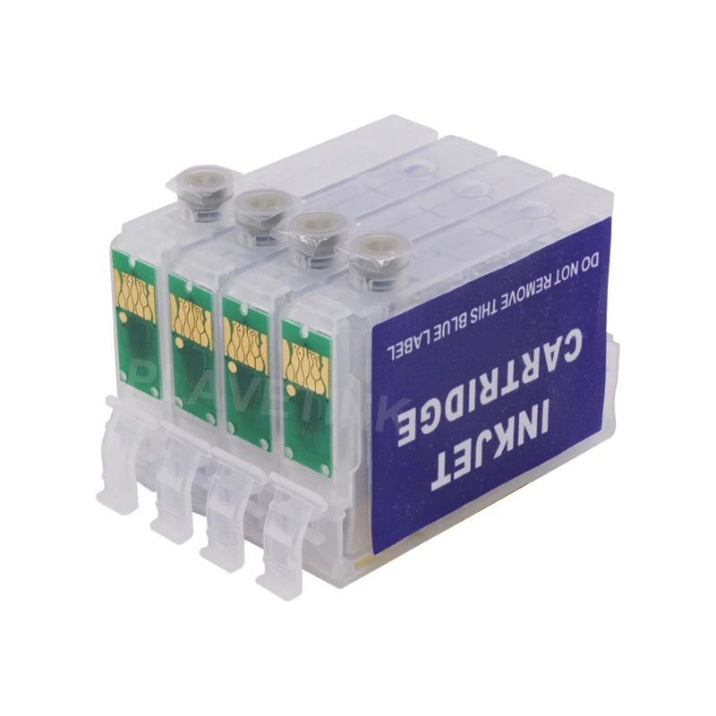 Пустой картридж для принтера Plavetink T1281 T1282 T1283 T1284 Epson Stylus S22 SX125 SX130 SX230 SX235W |