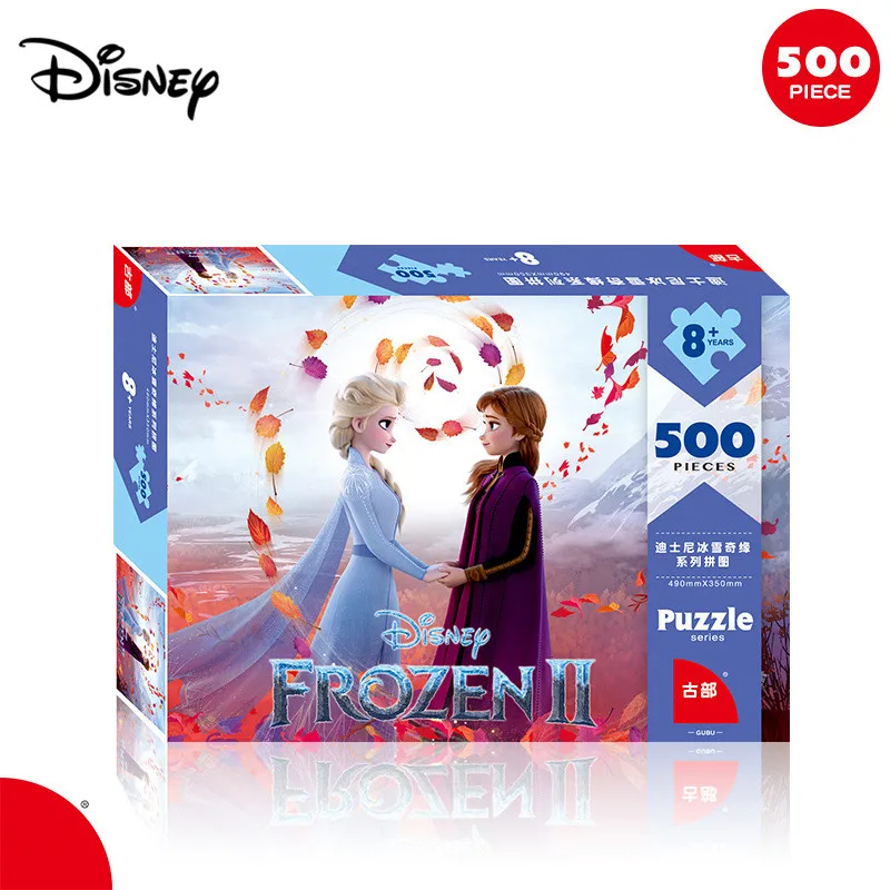 

Disney New Frozen 2 Puzzle 500 Pieces Paper Adult Difficult Puzzle Flat Puzzle