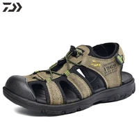 summer fishing shoes daiwa non slip anti sweat fishing sandals breathable quick dry fishing waders men casul outdoor sport shoes