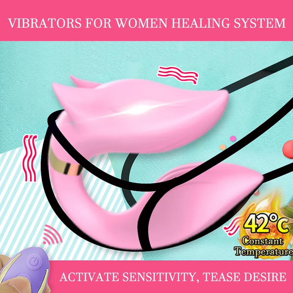 Вибратор-яйцо для женщин трусики Стимулятор клитора и точки G выдвигающий