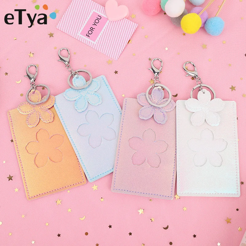 Чехол Кошелек eTya из искусственной кожи для женщин и девушек|Держатели карт