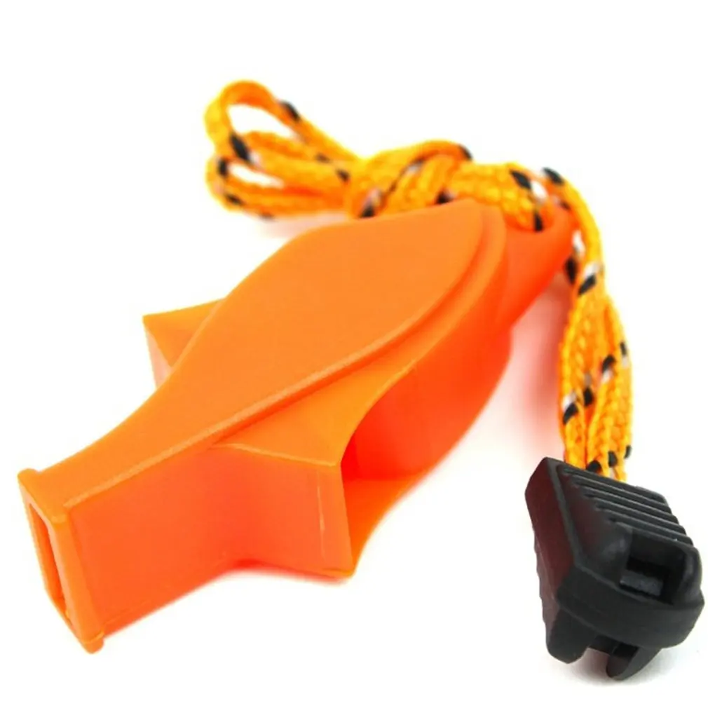 

Portable Size Plastic Outdoor Survival Whistle Lifesaving Camping Hiking Rescue Emergency Whistle Tools