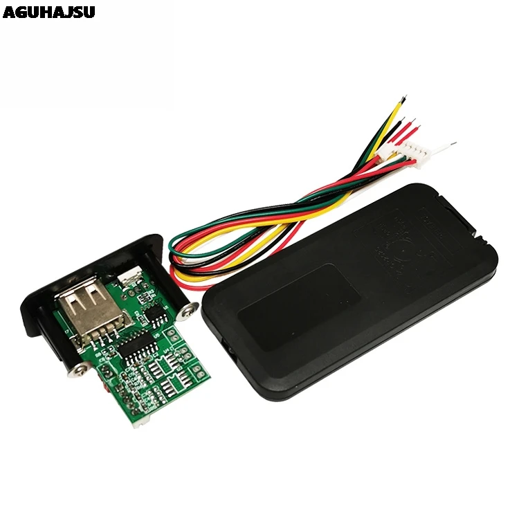 Mini 5V MP3 Decoder Board 3W*2 Decoding Module WAV U disk TF Card USB Amplifier Speaker Audio With Remote Control Wire | Электронные