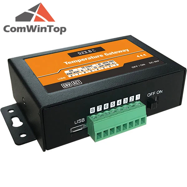 Беспроводной датчик температуры LoRa RS485 Modbus на большие расстояния 433