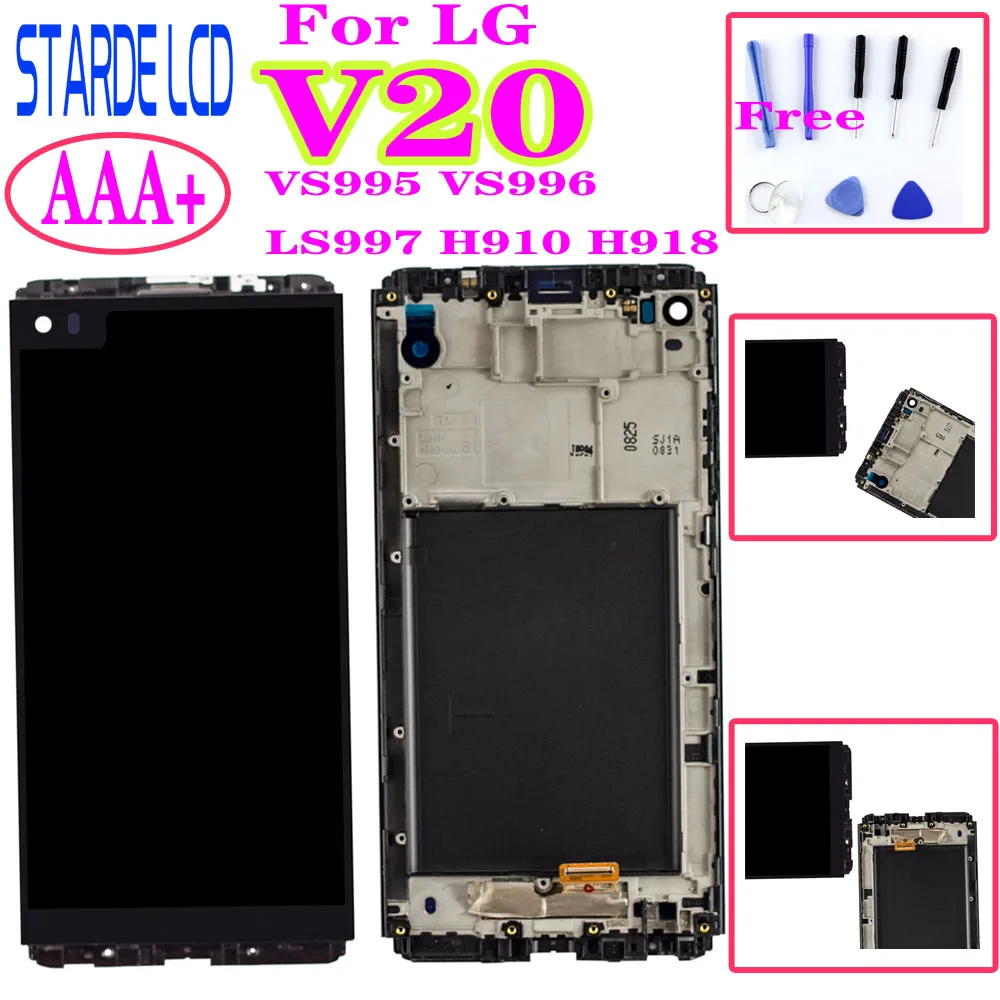 Оригинальный ЖК дисплей для LG V20 VS995 VS996 LS997 H910 H918 сенсорный экран дигитайзер с