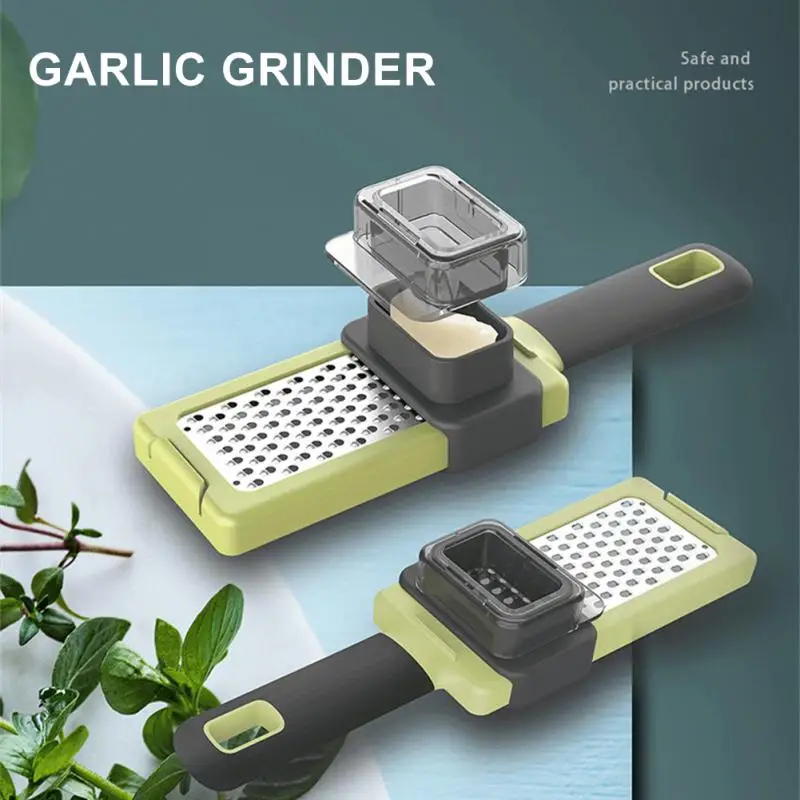 

Ginger Grinding Grater Cutting Garlic Grinder Vegetable Chopper Press Masher Planer Slicer Multi Function Kitchen Portable Tool