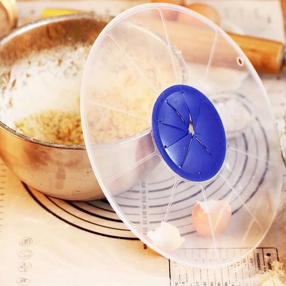 Egg Blender Splash Screen Silicone Bowl Cover Beater Stainless Steel Kitchen Tool | Дом и сад