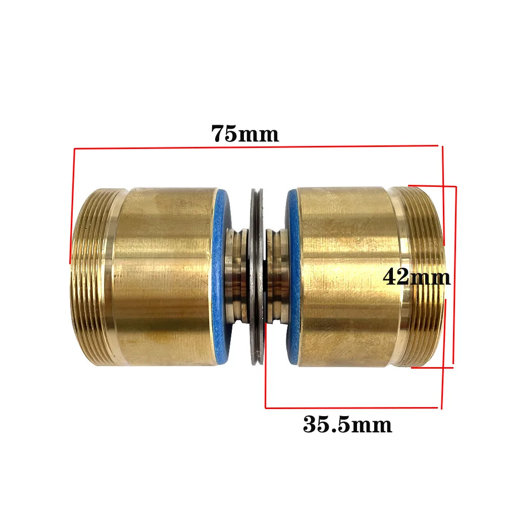 Направляющее колесо для резки проволоки ролик шкива 451 OD42 * l75 мм Латунное направляющее колесо в сборе 2 шт. для станок для резки проволоки WEDM Направляющее колесо для резки проволоки ролик шкива 451 OD42 * l75 мм Латунное направляющее колесо в сборе 2 шт. для станок для резки проволоки WEDM