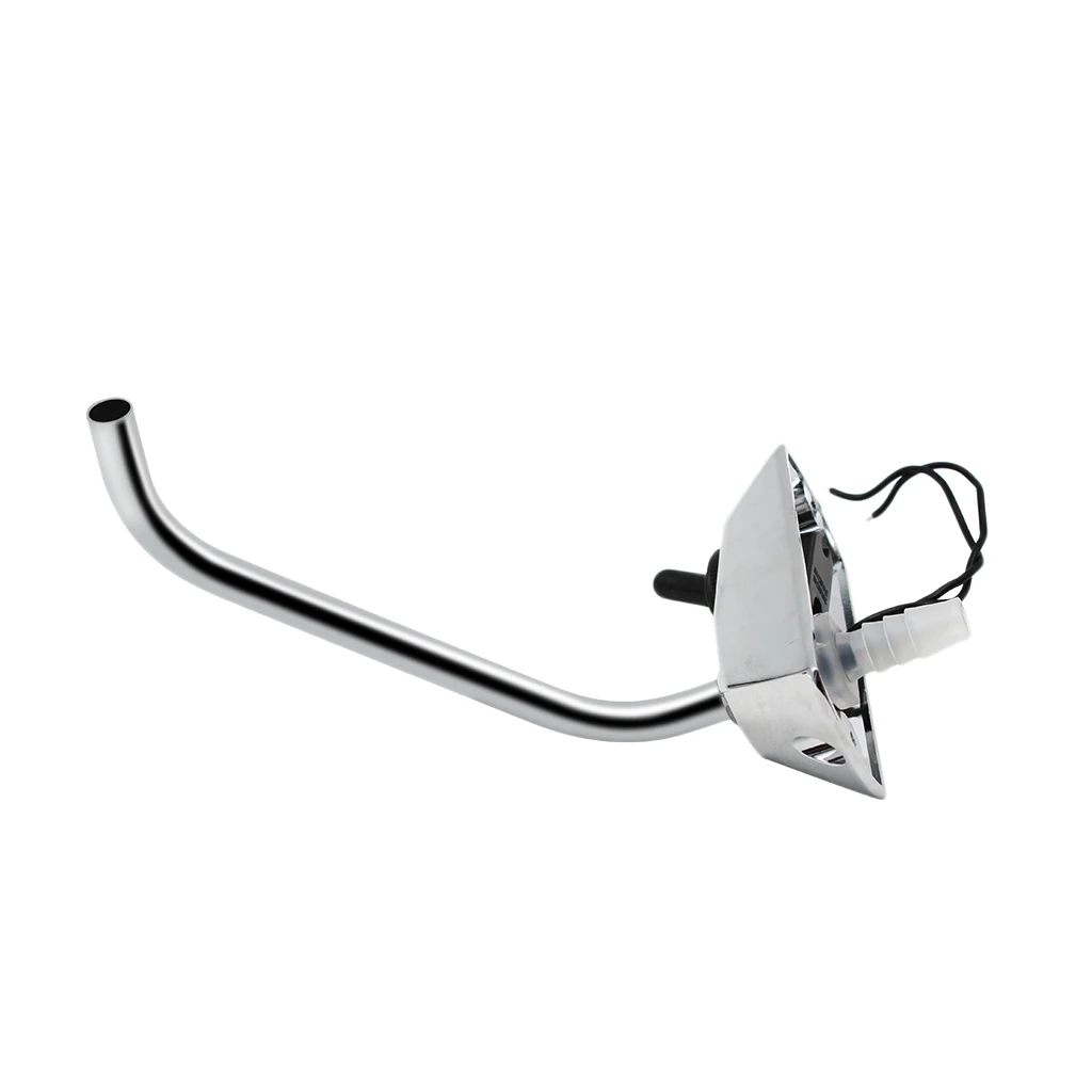 RV Морская кухонная раковина 12V Смеситель-кран слива одной дырки Вода Электрический кемпер Караван Полный поворот на 360 градусов Краны.