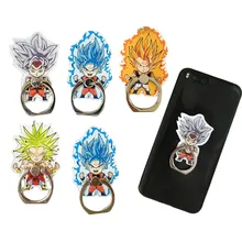 Dragon Ball Super Broly Ultra Instinct Goku Phone Ring Vegeta Gogeta Mobile Phone Ring 360 Degree Smart Holder Stand